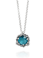 Pendente Giovanni Raspini Donna BLU IVY in Argento Quarzo 12425 - 12425